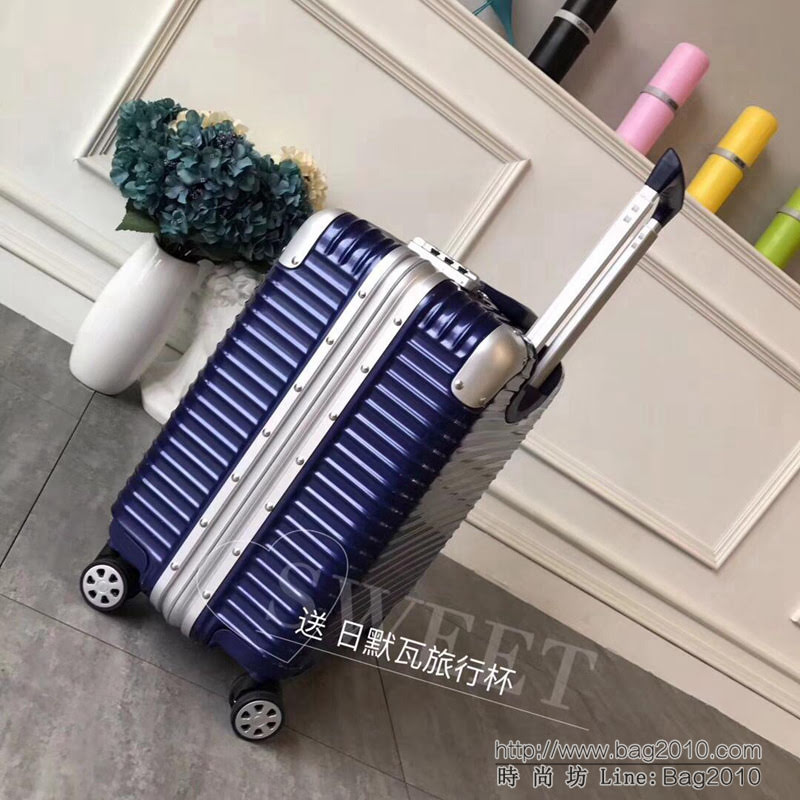 RIMOWA日默瓦 拉杆箱/拉箱 pc+鋁鎂合金 經典classic系列 PC最高版本 明星同款 8010  xbt1059